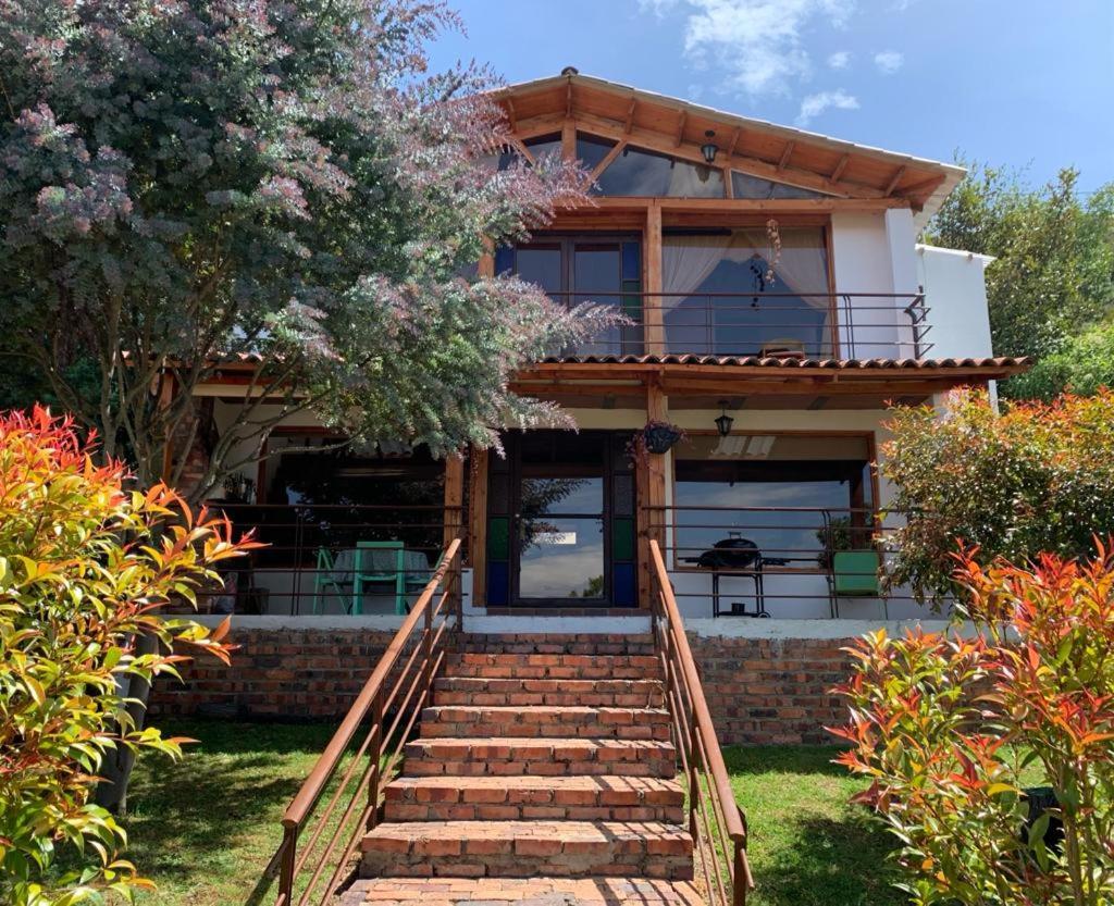Hotel Mirador Valeisa Guatavita Esterno foto